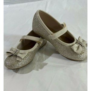 NEW Rachel Shoes Baby Girls Flip Flop Gold Size 8